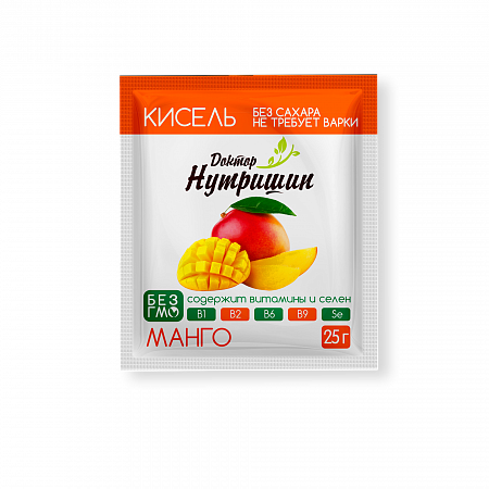 Кисель манго без сахара 25 г